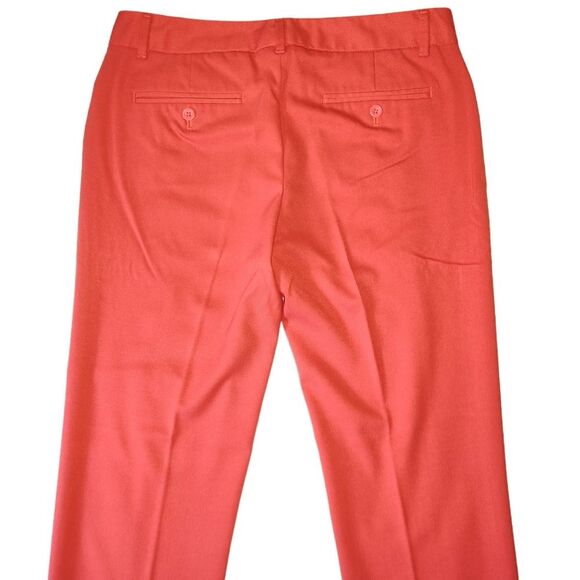 Gap Orange Slim Cropped Pants Tailored Ankle  Length Size 2 Great for office - Picture 4 of 9